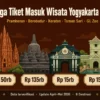 harga tiket masuk wisata yogyakarta 2026 prambanan borobudur keraton taman sari